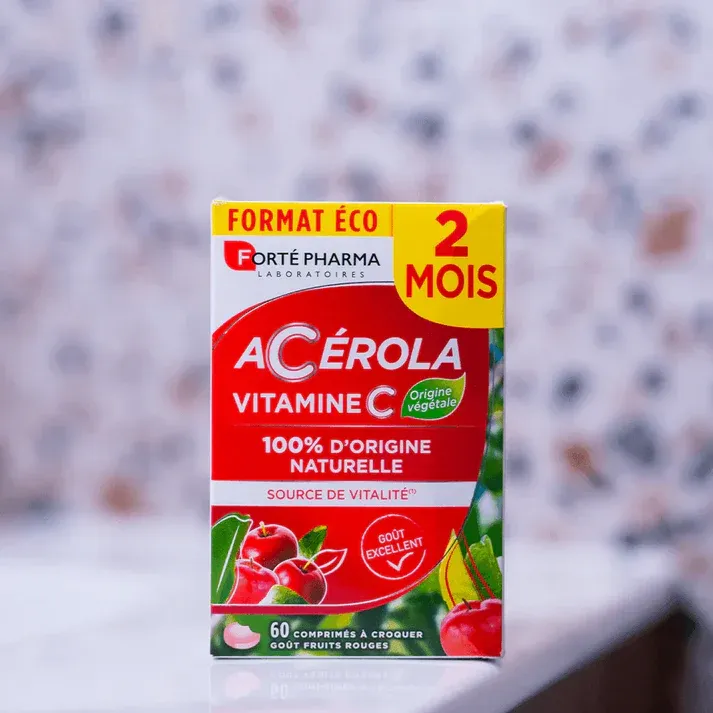 FORTE PHARMA ACEROLA VITAMINE C - 60 COMPRIMES-3.webp