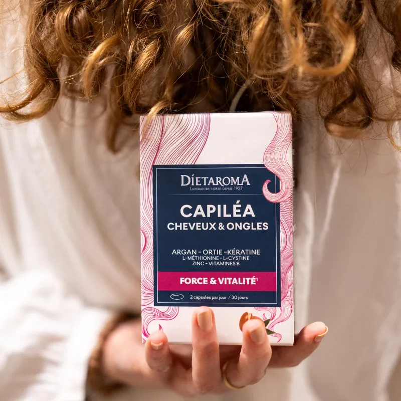 DIETAROMA CAPILEA FORTI CHEVEUX ET ONGLES - 60 CAPSULES-2.webp