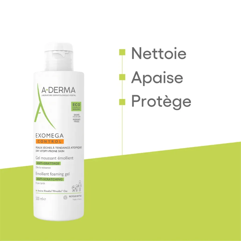 A-DERMA EXOMEGA GEL MOUSSANT 500ML-2.webp