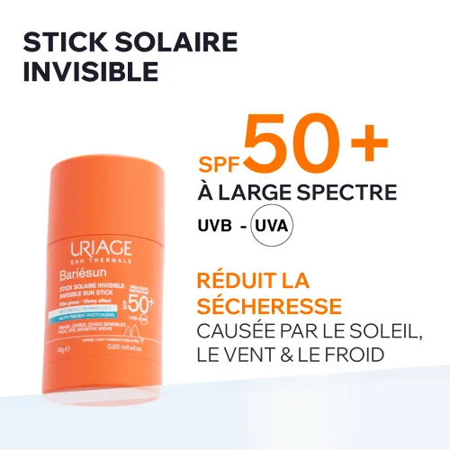 URIAGE BARIESUN STICK SOLAIRE INVISIBLE SPF50+ 18G-4.webp