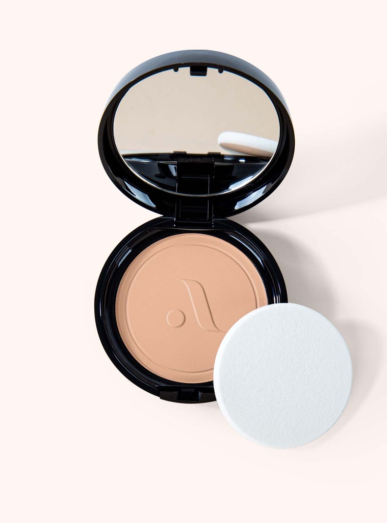 [888432981582] ABSOLUTE NY LOCKED-IN POWDER FOUNDATION - WARM HONEY MFLN05