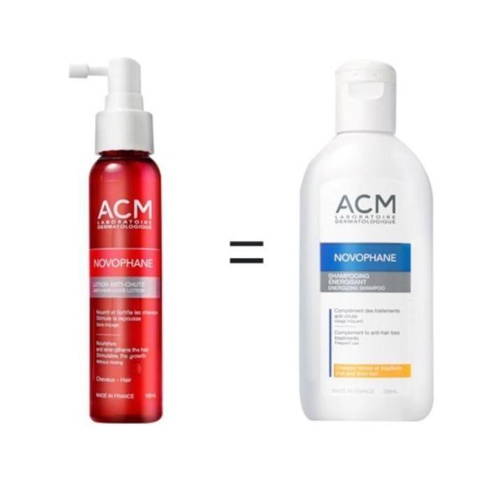 ACM PACK NOVOPHANE LOTION REACTIONAL ANTI-CHUTE 100ML + SHAMPOOING ENERGISANT 200ML OFFERT