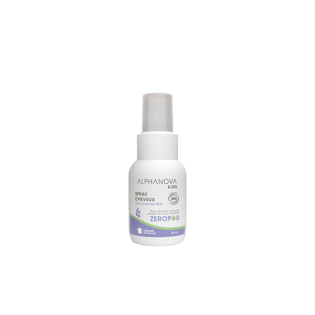 ALPHANOVA KIDS ZEROPOU SPRAY CHEVEUX BIO 50ML