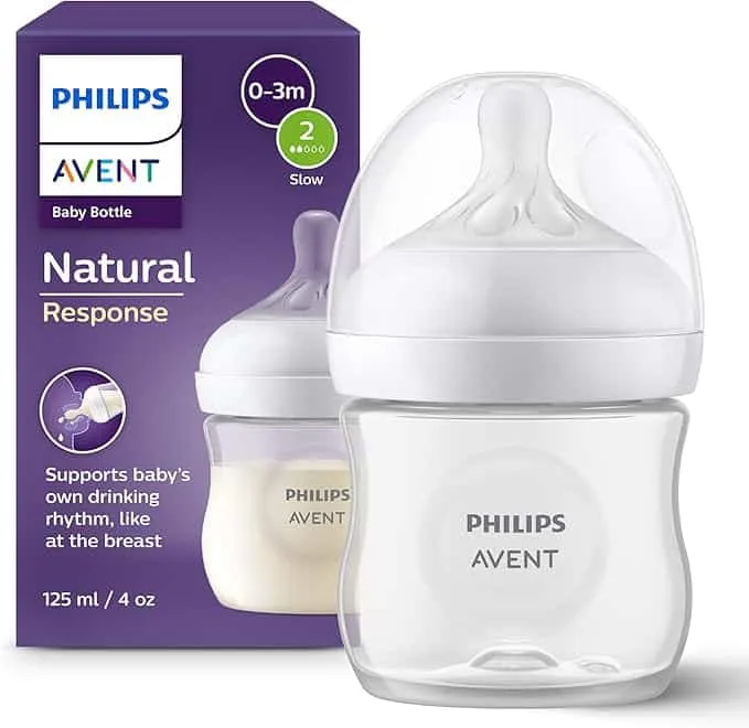 AVENT BIBERON NATURAL 125ML/4OZ