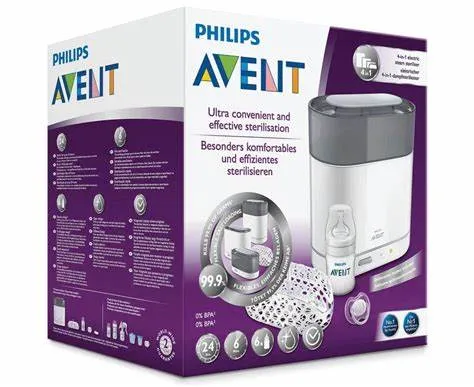 AVENT STERILISATEUR ELECTRIQUE A VAPEUR 4EN1