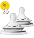 AVENT TETINES NATURAL 0M+ 2U