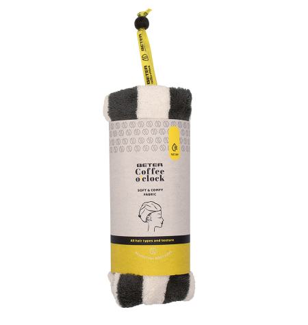 [22286] BETER SERVIETTE TURBAN DE CHEVEUX COFFEE O'CLOCK