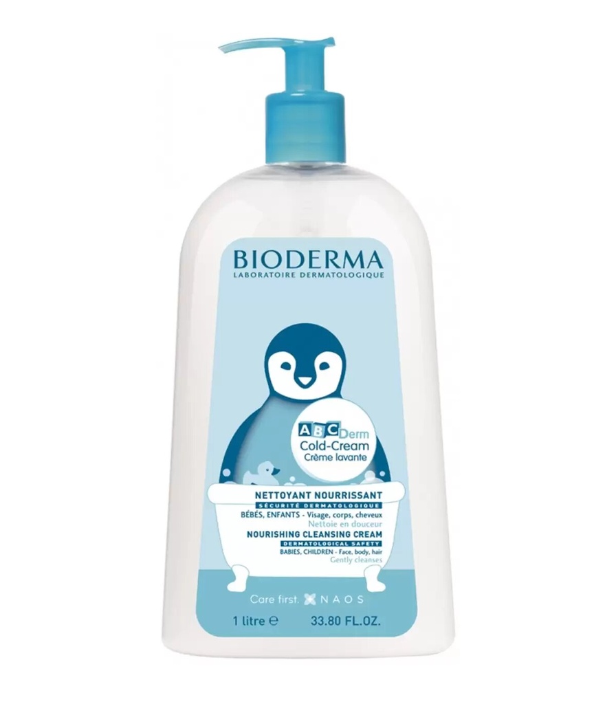 [3701129801543] BIODERMA ABCDERM COLD CREAM CREME LAVANTE 1L