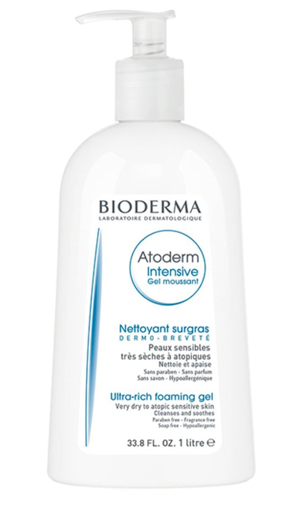 BIODERMA ATODERM INTENSIVE GEL MOUSSANT 1L