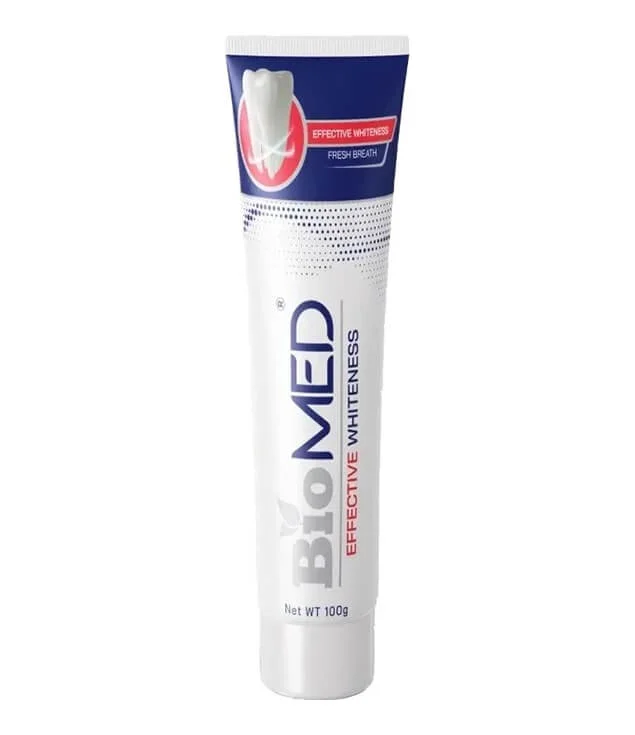 BIOMED DENTIFRICE EFFECTIVE WHITENESS 100G