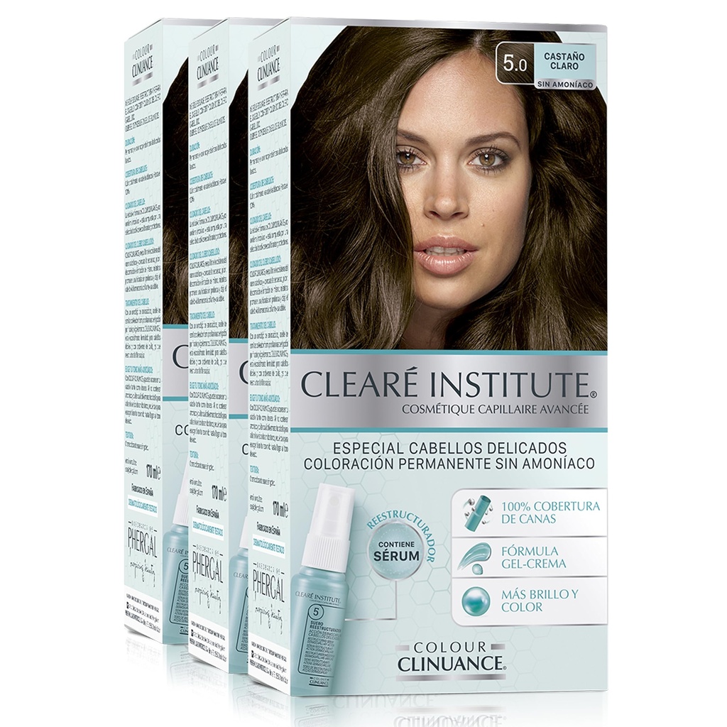 [8429449108375] CLEARE INSTITUTE COLORATION - 5.0 BRUN CLAIR