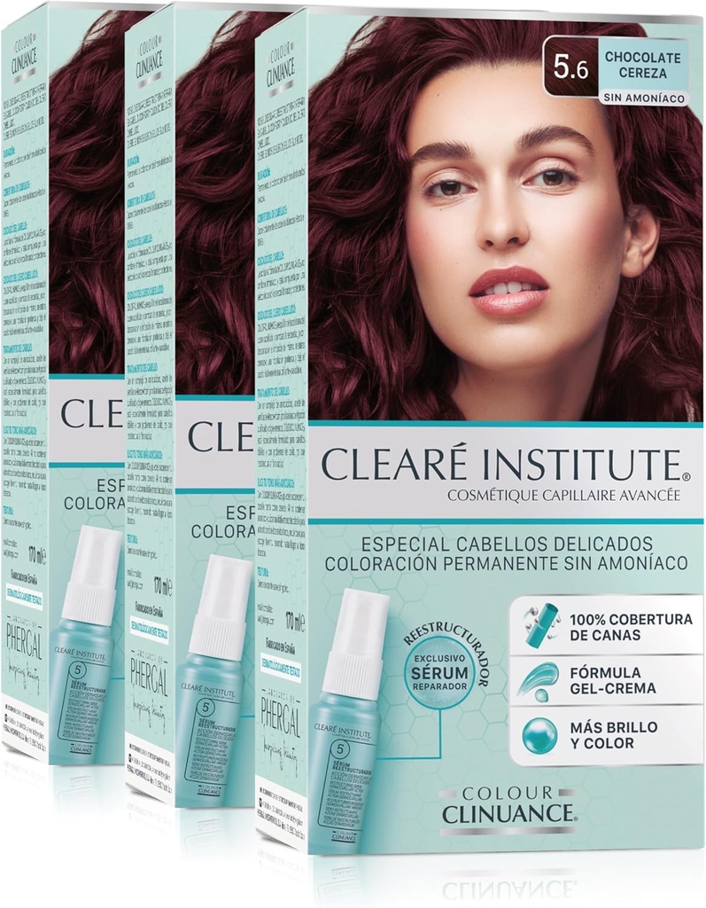 [8429449108467] CLEARE INSTITUTE COLORATION - 5.6 CHOCOLAT A LA CERISE