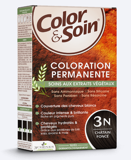 COLOR ET SOIN CHATAIN FONCE 3N