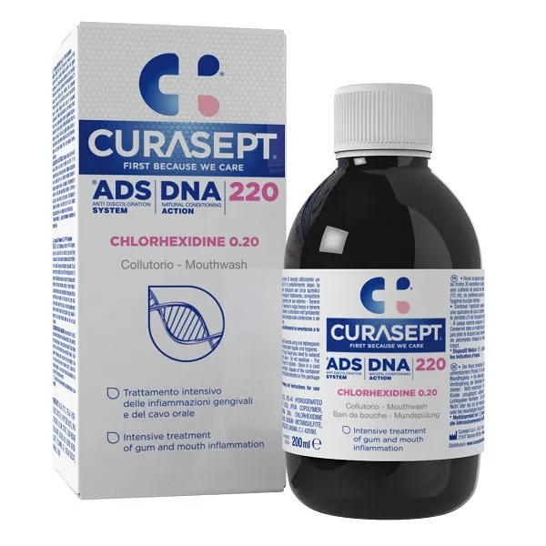 CURASEPT BAIN DE BOUCHE ADS 220 200ML