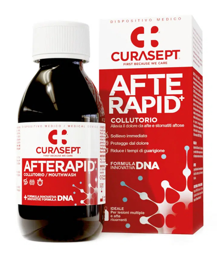 CURASEPT BAIN DE BOUCHE AFTE RAPID+ 125ML