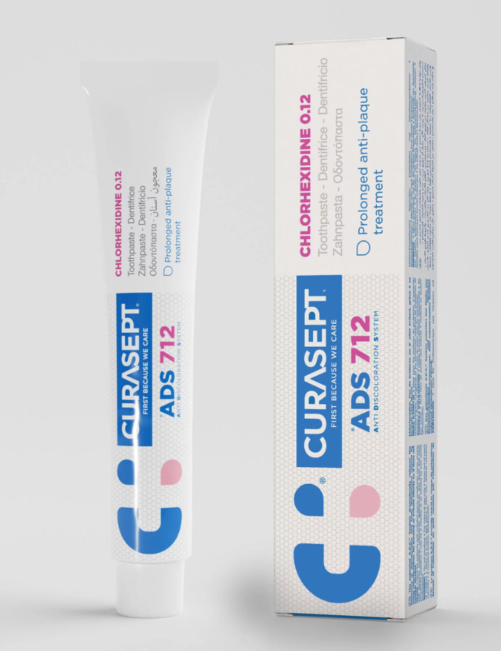 CURASEPT DENTIFRICE ADS 712 75ML