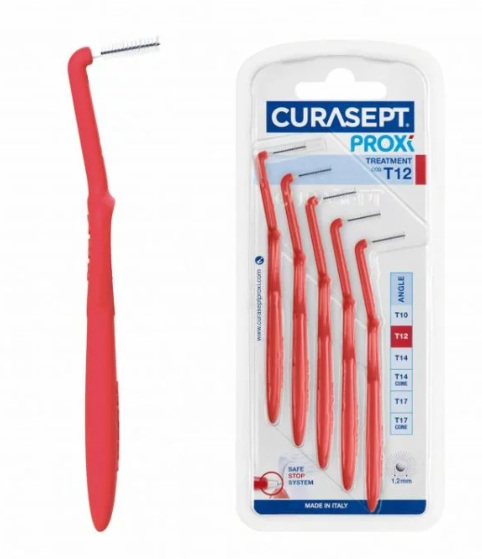[8056746071677] CURASEPT PROXI ANGLE BROSSETTES INTERDENTAIRES T12