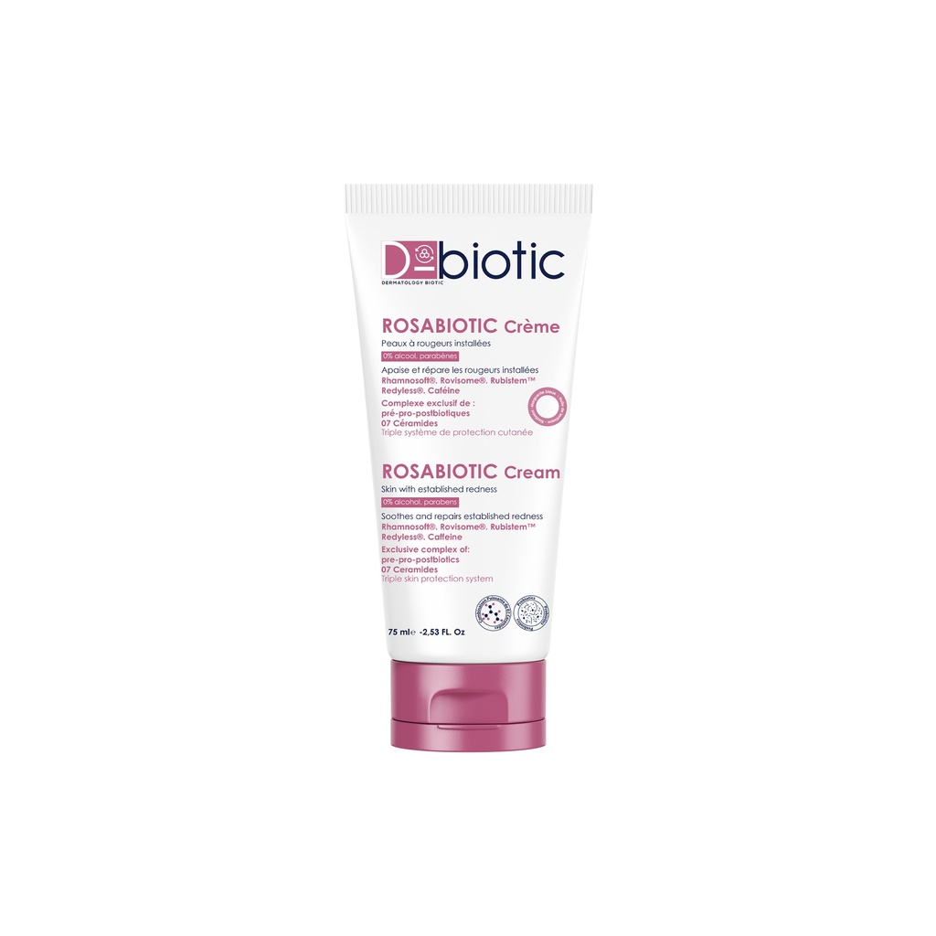[6111270660291] D-BIOTIC ROSABIOTIC COULEUR CHAIR SPF50+ 75ML