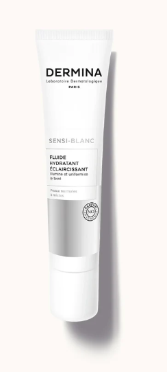 DERMINA SENSI-BLANC FLUIDE HYDRATANT ECLAIRCISSANT 40ML