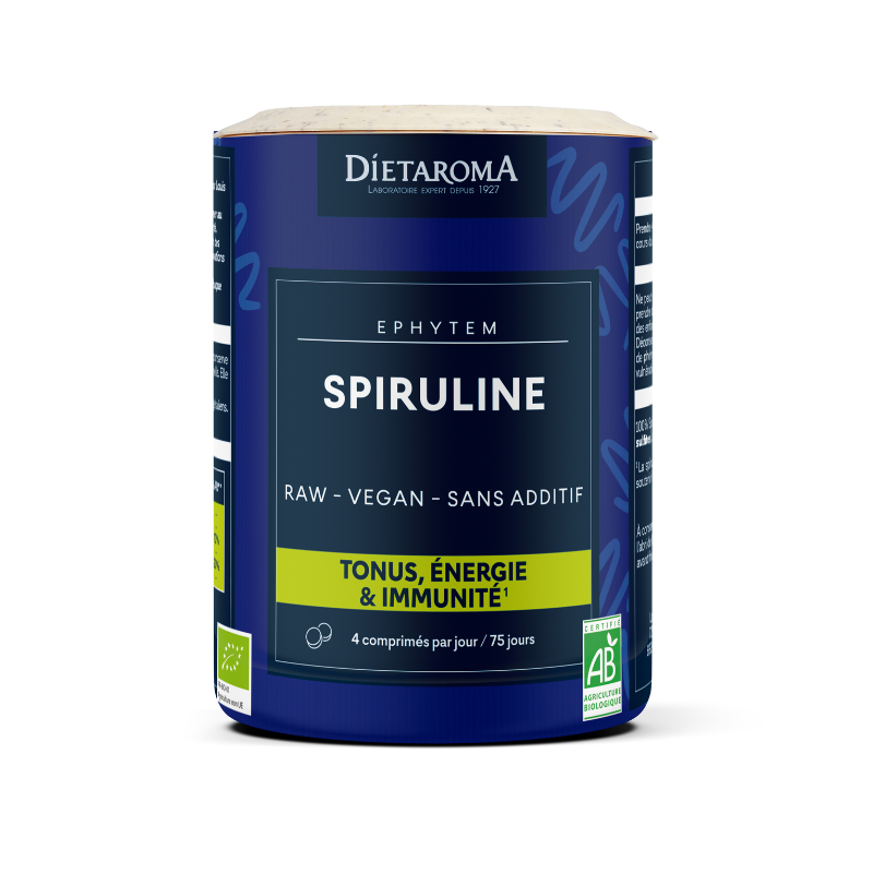 [3460341512681] DIETAROMA SPIRULINE BIO - TONUS, ENERGIE ET IMMUNITÉ - 300 COMPRIMES