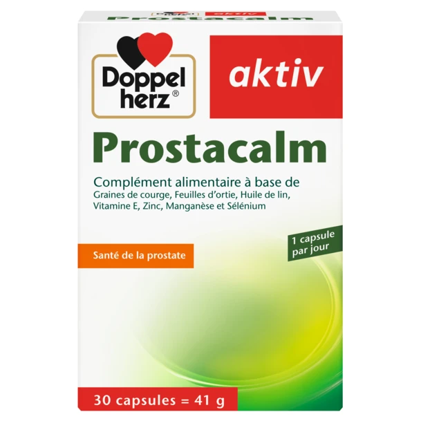 [4009932411454] DOPPELHERZ AKTIV PROSTACALM - 30 CAPSULES