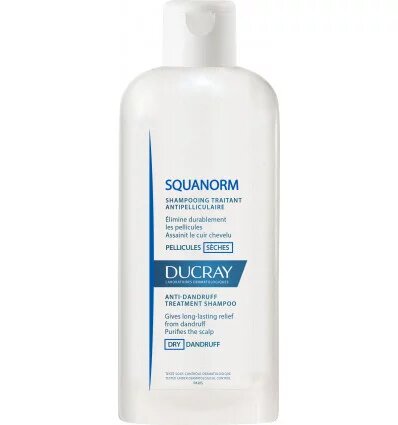 [3282770396508] DUCRAY SQUANORM SHAMPOOING TRAITANT ANTI-PELLICULES SECHES 200ML