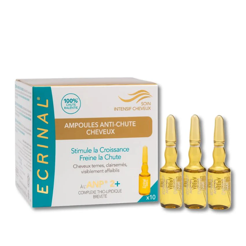 [3323030000930] ECRINAL AMPOULES ANTI-CHUTE CHEVEUX 10*5ML