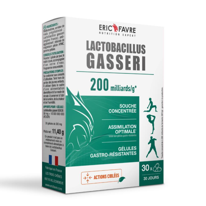 ERIC FAVRE LACTOBACILLUS GASSERI 200MILLIARDS/G - 30 GELULES