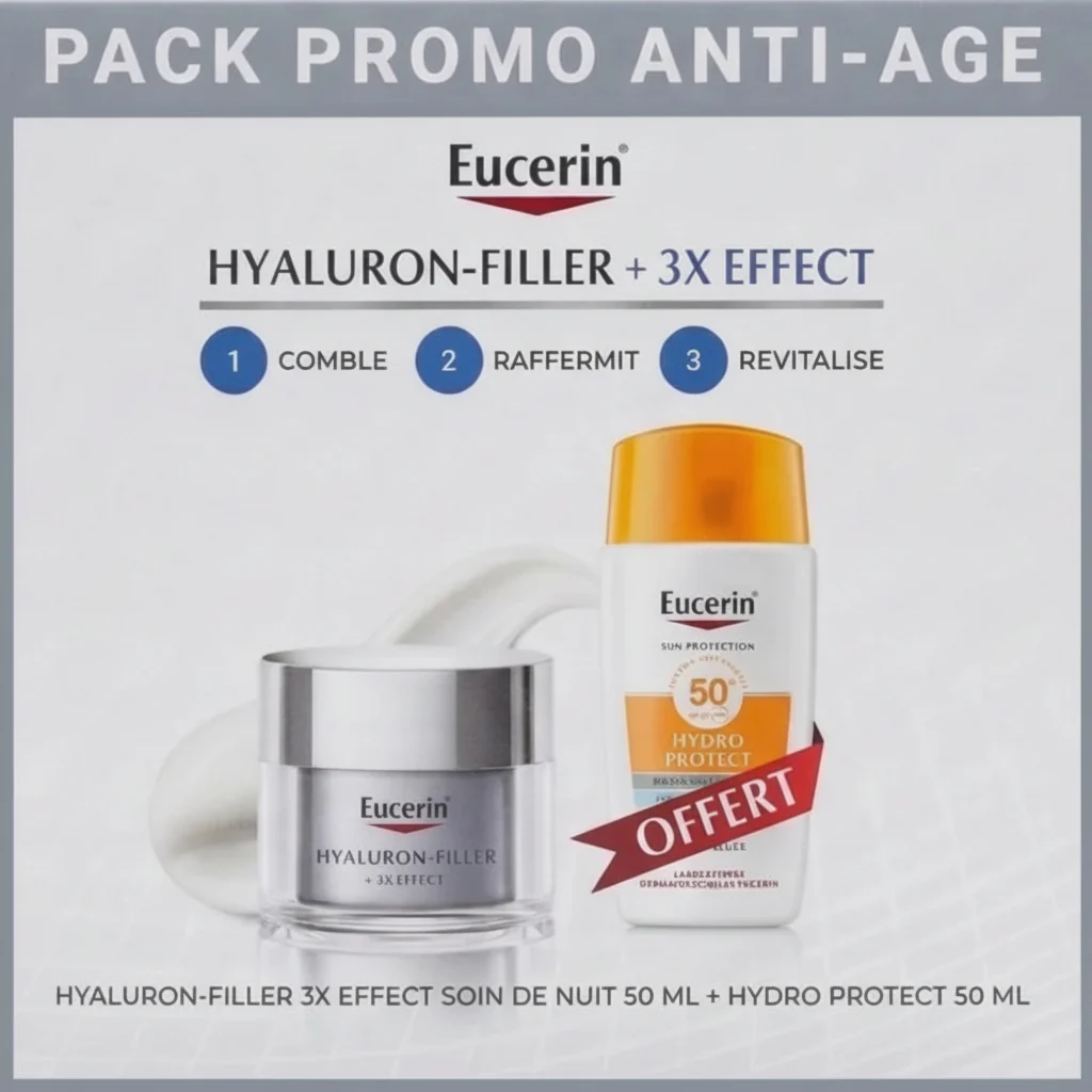 EUCERIN HYALURON-FILLER + 3X EFFECT SOIN DE NUIT 50ML