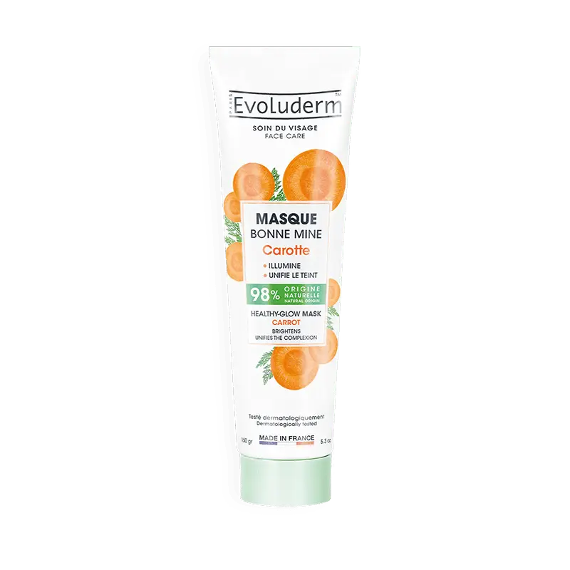EVOLUDERM MASQUE BONNE MINE CAROTTE 150G