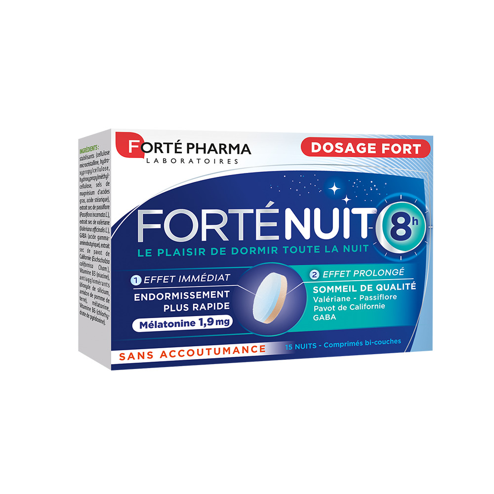 FORTE PHARMA FORTE NUIT MELATONINE 1900 FLASH - 30 COMPRIMES