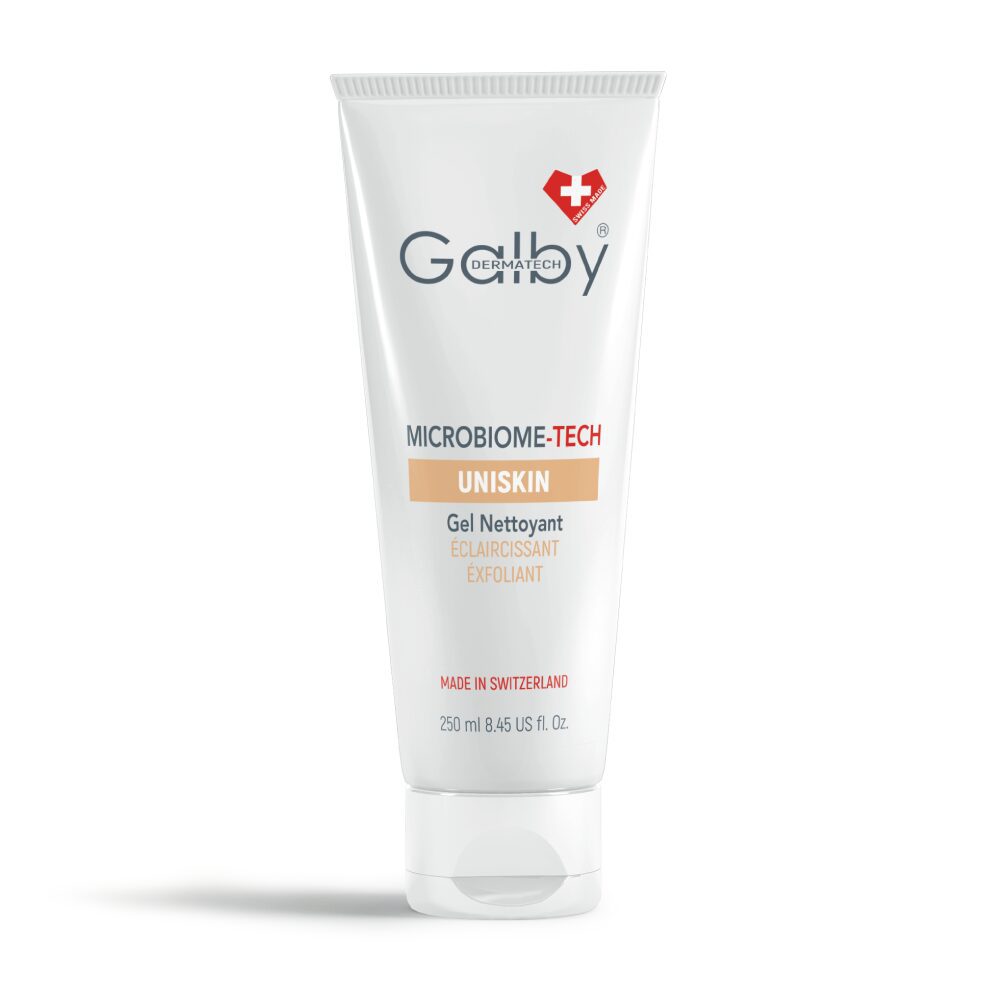 GALBY UNISKIN GEL NETTOYANT ECLAIRCISSANT EXFOLIANT 250ML