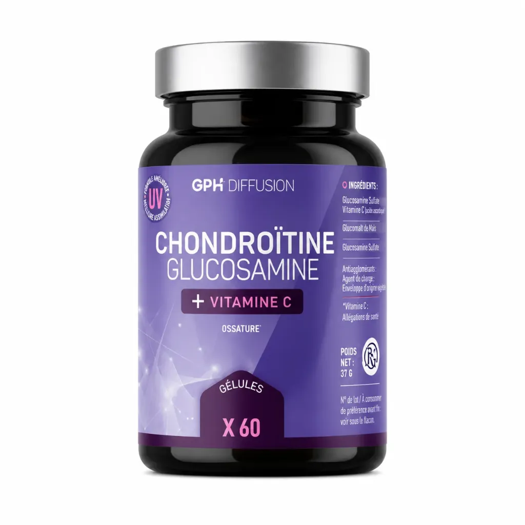 GPH CHONDROITINE GLUCOSAMINE 545.4MG - 60 GELULES