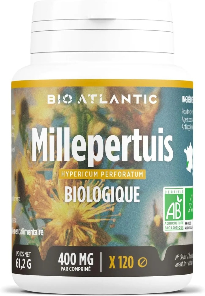 GPH MILLEPERTUIS BIO 400MG - 120 COMPRIMES