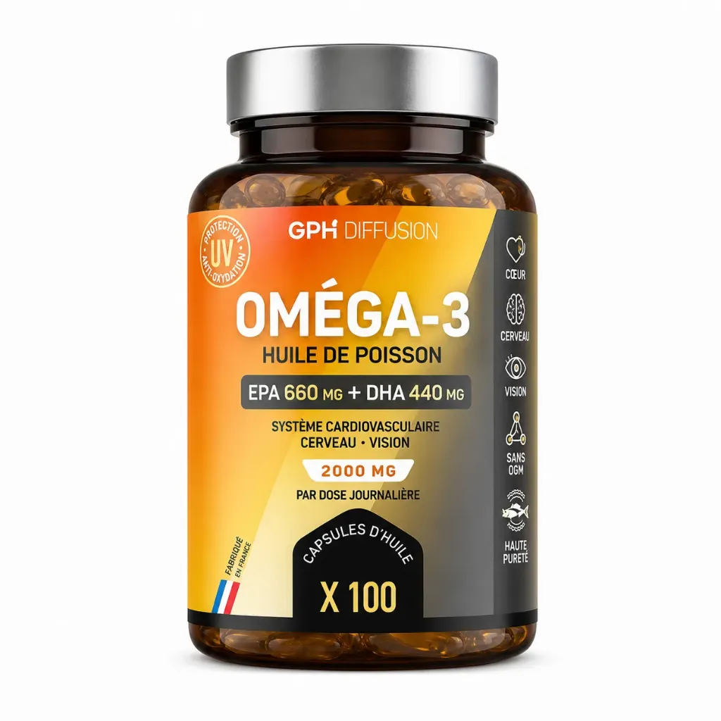 GPH OMEGA 3 2000MG - 100 CAPSULES