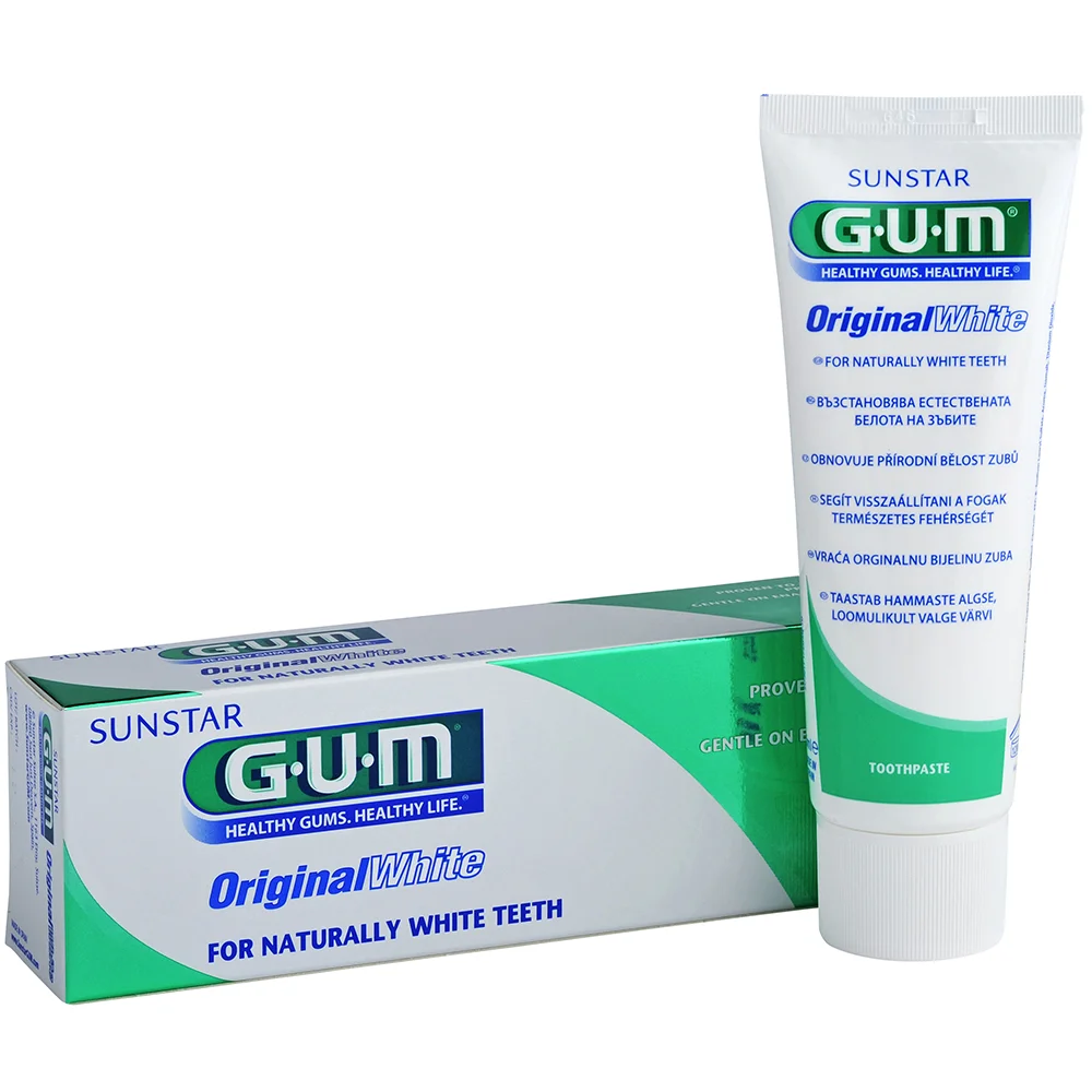 [0070942303132] GUM DENTIFRICE ORIGINAL WHITE 75ML 1745