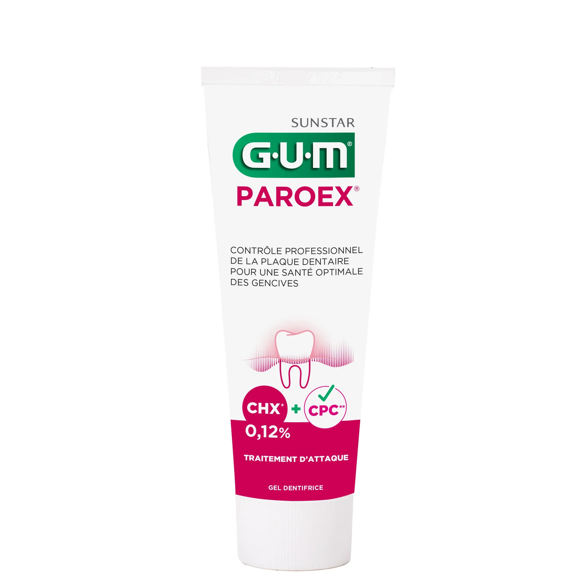 GUM DENTIFRICE PAROEX 75ML 1770