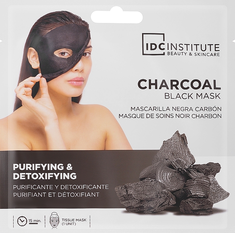IDC INSTITUTE FACE MASK CHARCOAL