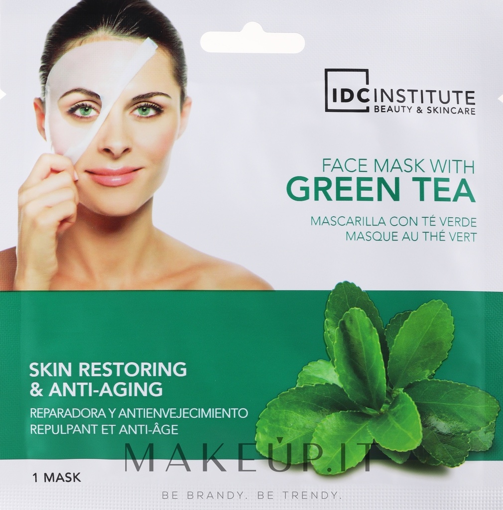 IDC INSTITUTE FACE MASK GREEN TEA