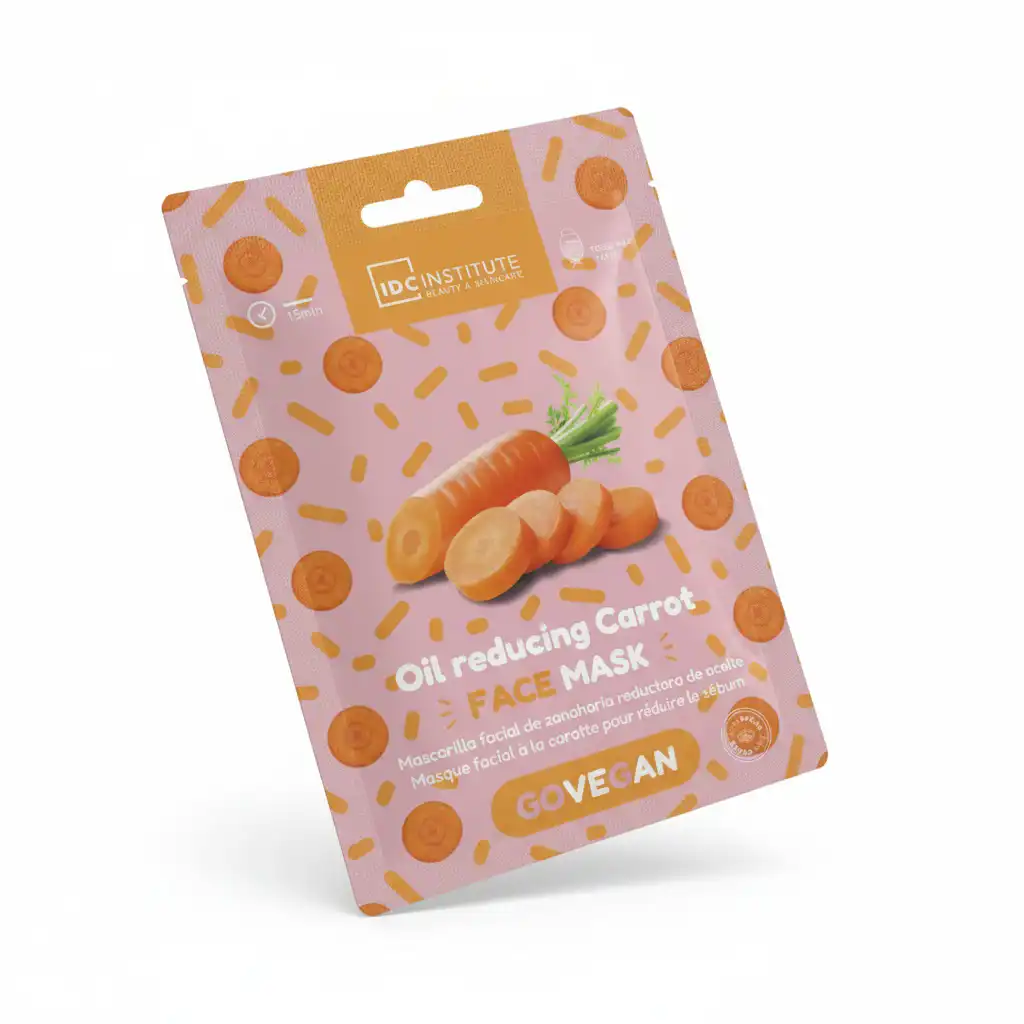 IDC INSTITUTE FACE MASK OIL REDUCING CARROT VEGAN