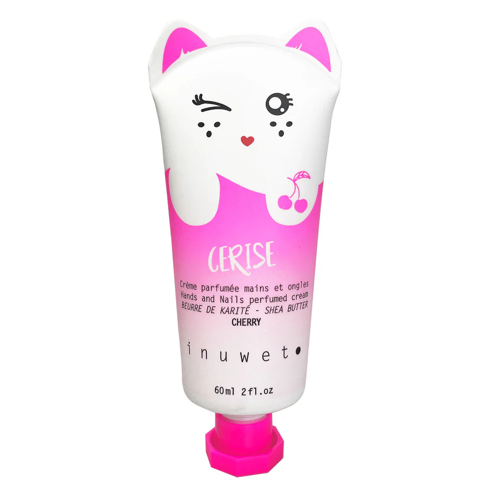 INUWET CREME PARFUMEE MAINS ET ONGLES CERISE 60ML