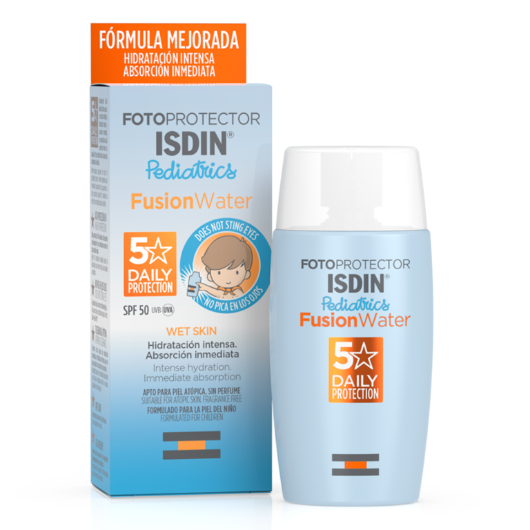 [8429420138872] ISDIN SOLAIRE PEDIATRICS FUSION WATER SPF50+ 50ML
