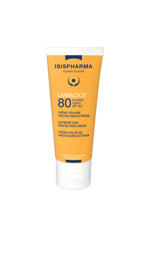 ISISPHARMA UVEBLOCK SPF80 TEINTE 40ML
