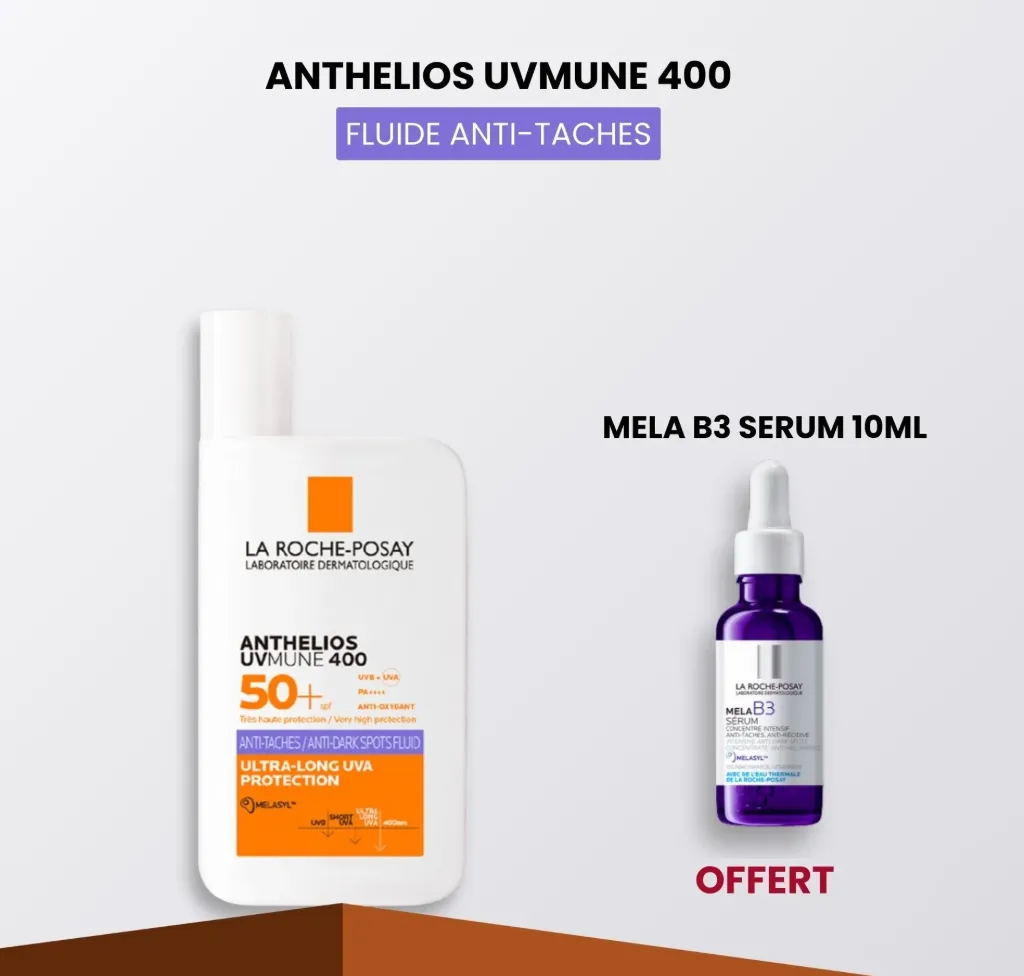 [3337875917407] LA ROCHE POSAY ANTHELIOS UVMUNE 400 FLUIDE ANTI-TACHES SPF50+ 50ML