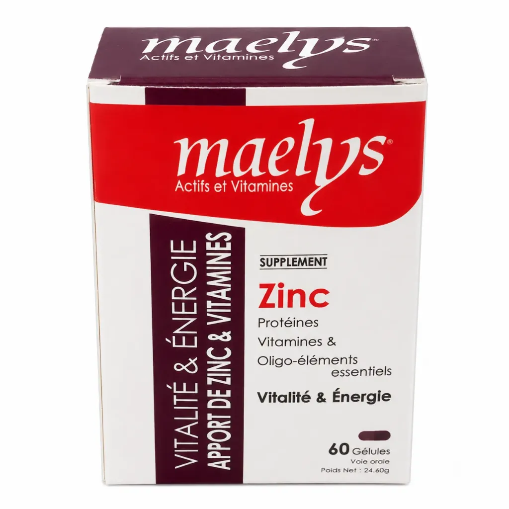 MAELYS ZINC 60 GELULES