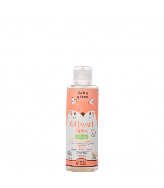 [3760162124255] MKL BABY GREEN GEL LAVANT DOUX BIO 100ML