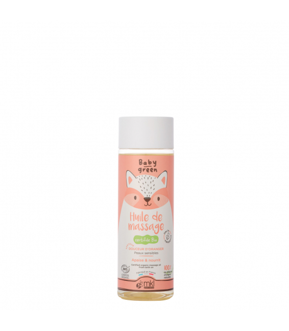 [3760162124149] MKL BABY GREEN HUILE DE MASSAGE BIO 100ML
