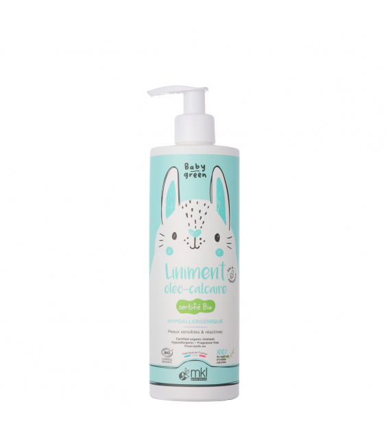 [3760162124217] MKL BABY GREEN LINIMENT OLEO-CALCAIRE BIO 400ML