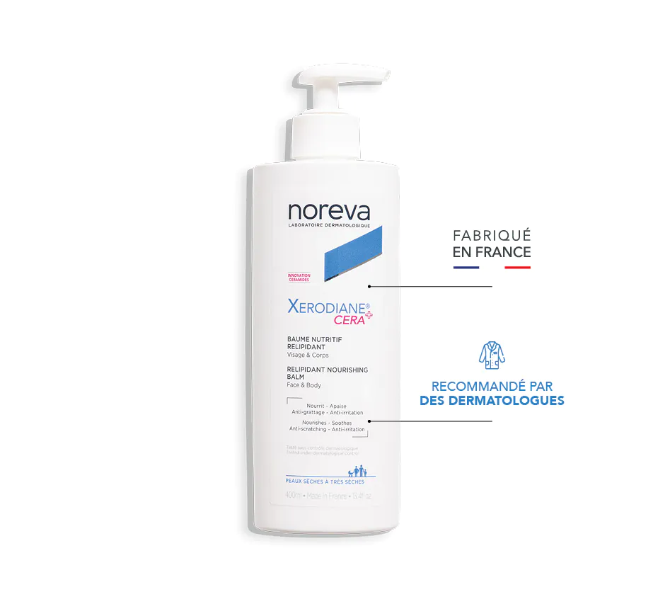 [3401360200999] NOREVA XERODIANE CERA+ BAUME NUTRITIF RELIPIDANT 200ML