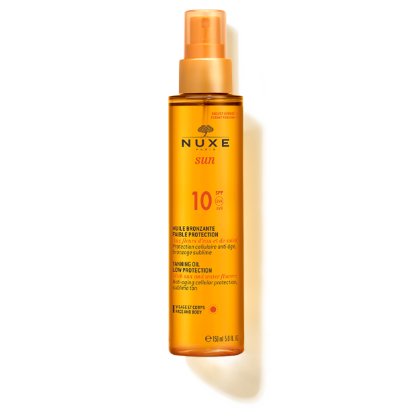 [3264680005862] NUXE SUN HUILE SOLAIRE BRONZANTE SPF10 150ML
